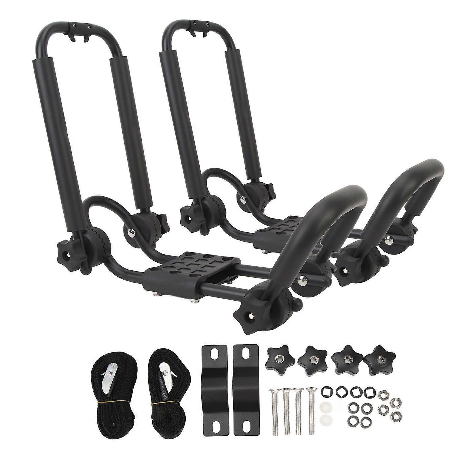 Γενική ρυθμιζόμενη σχάρα οροφής για βάρκα κανό καγιάκ ταιριάζει αυτοκίνητο SUV van 2pcs