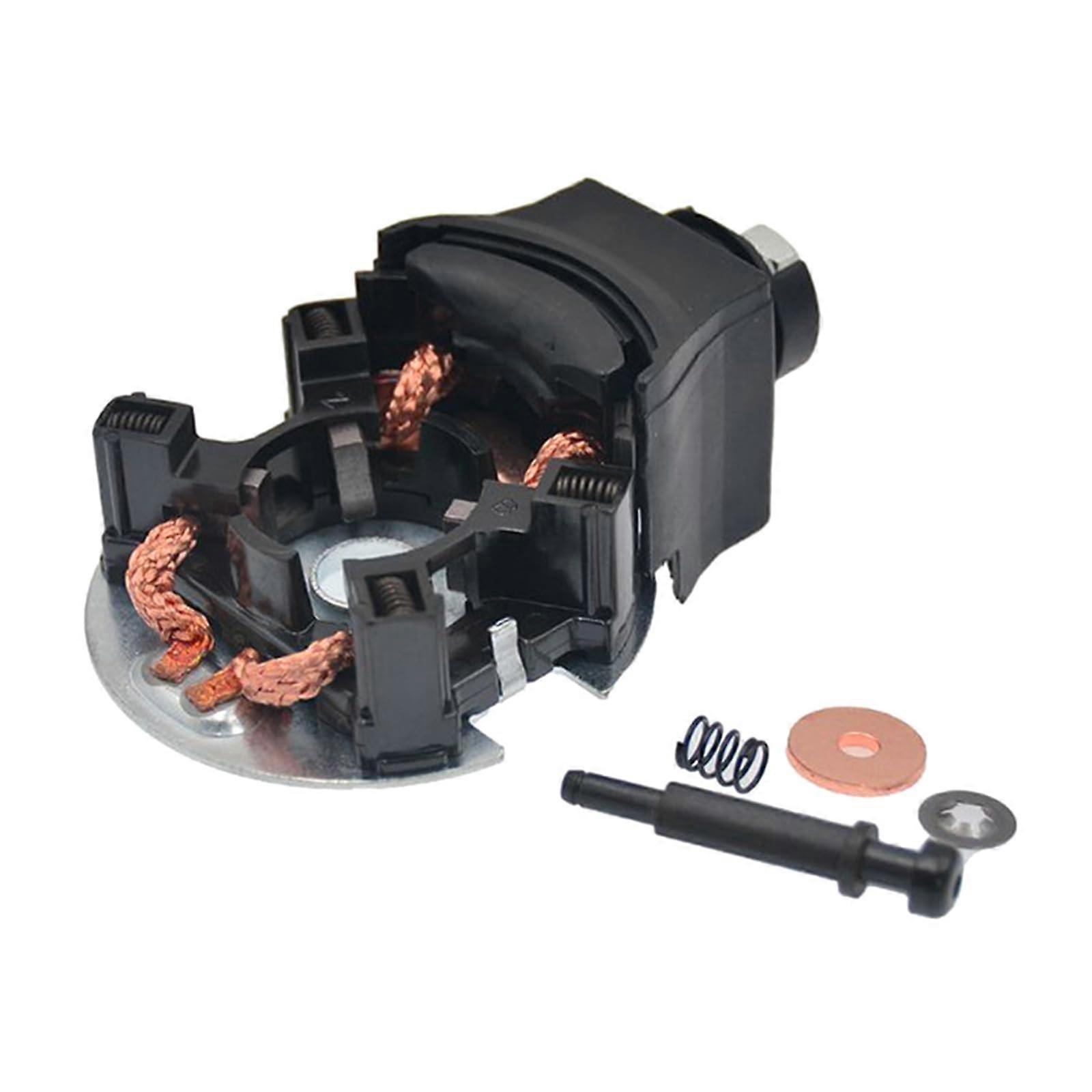 Precision Durable Efficient Starter Motor with Carbon Brush Holder for 04312PSA305, Enhanced Performance and Heat Dissipation