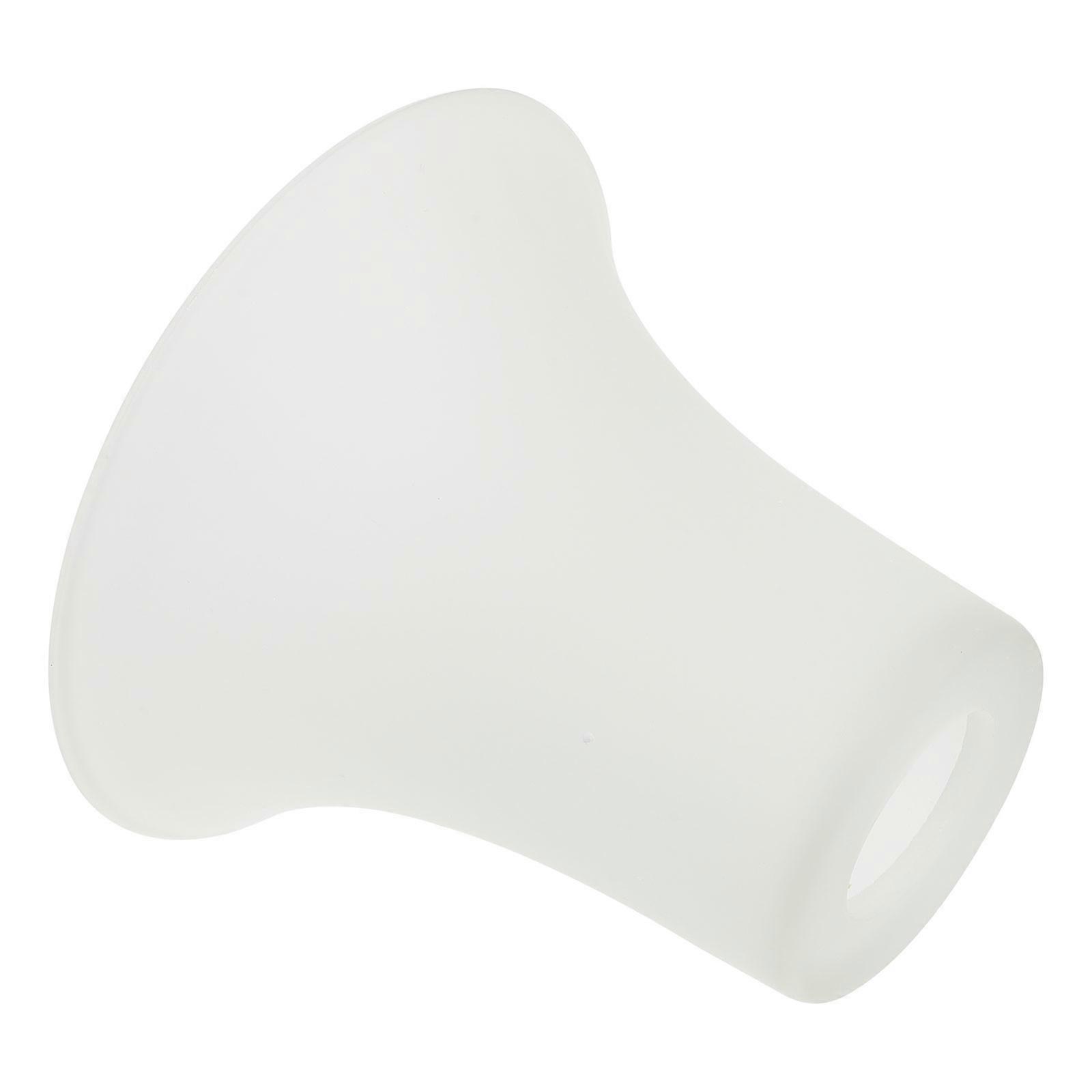 White Glass Lampshade for Decorative Diffuse Lighting Warm Atmosphere Practical Frosted Cover 6.3