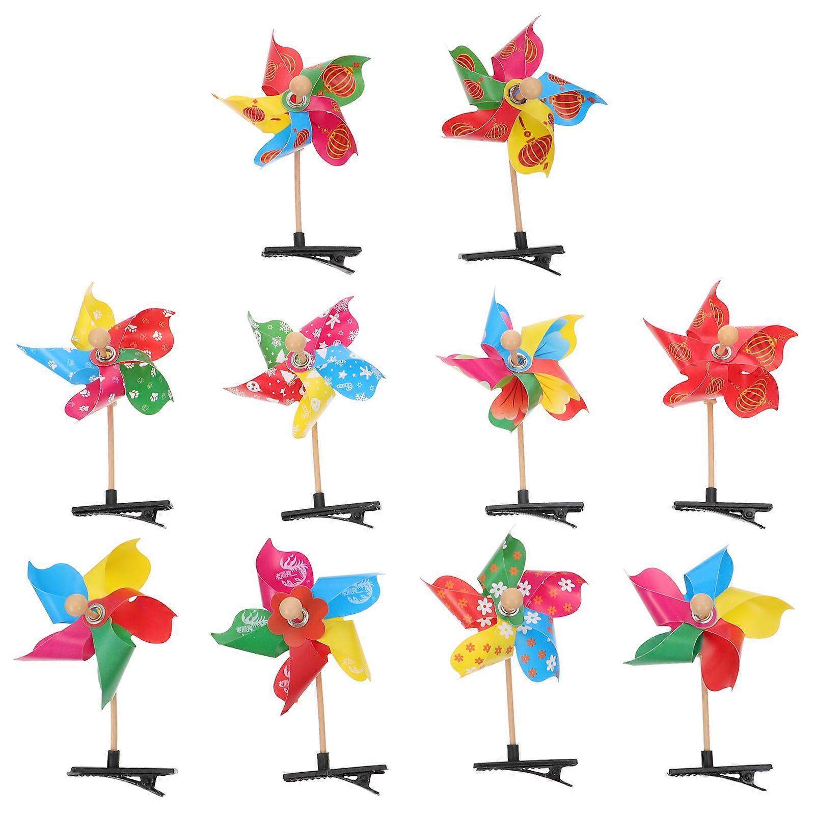 Fun Windmill Hairpin, Great for Adding Charm to Everyday Looks, Comfortable Fit
