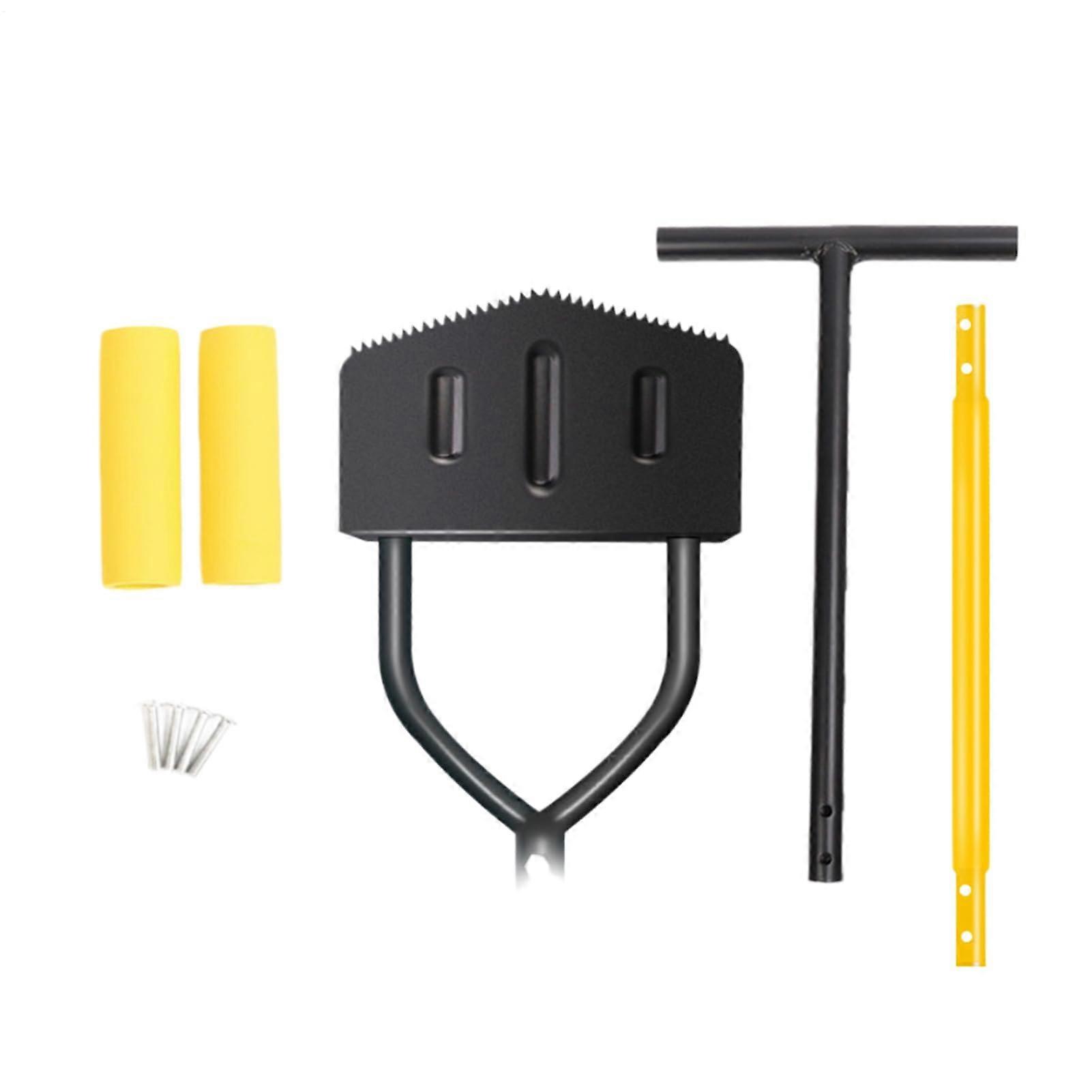 Lawn Edger for Landscaping, Ergonomic Multi-Purpose Garden Tool, Serrated Blade for Flower Bed Cleanup, Ideal for Parks and Yards