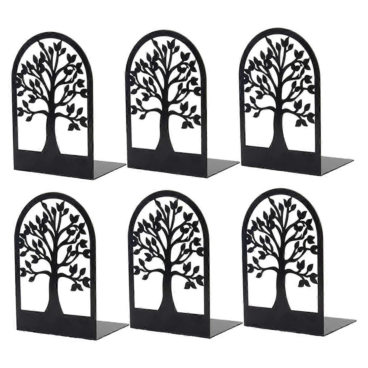 Iron Book Organizer, Practical Bookend, Iron Pack of 6