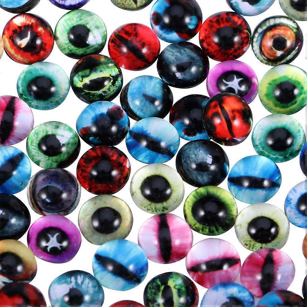 Small Decorative Beads 100Pcs Craft Beads For DIY Enthusiasts 1.2CM Assorted Color Bead Set