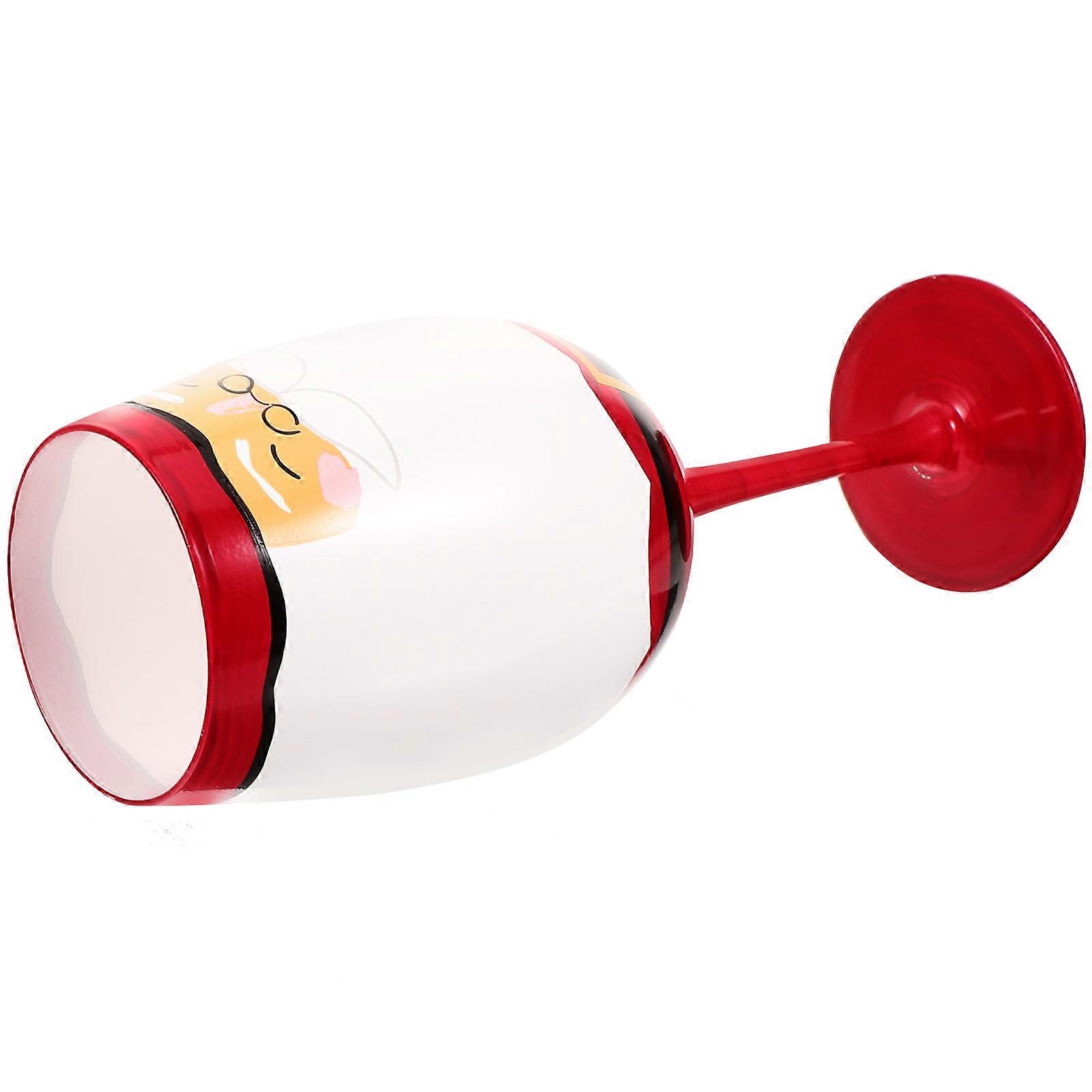 Tall Stemmed Drinking Goblet For Birthdays And Banquets 450ML Capacity 1Set