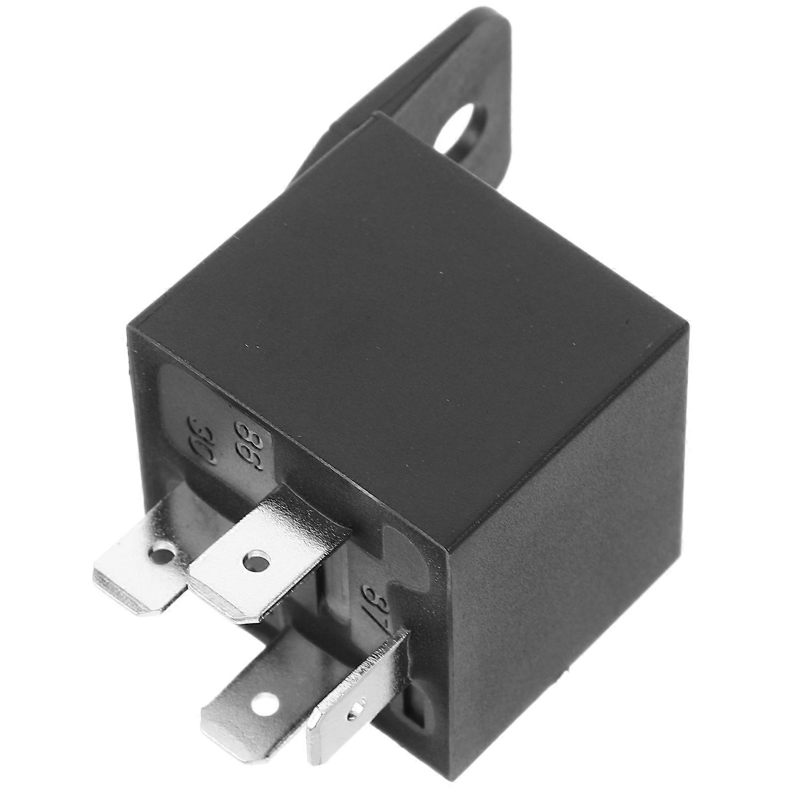 Automotive Relay with Pin Design for Fuel Pump Switch – Vehicle Compatibility and Stylish Violet Finish