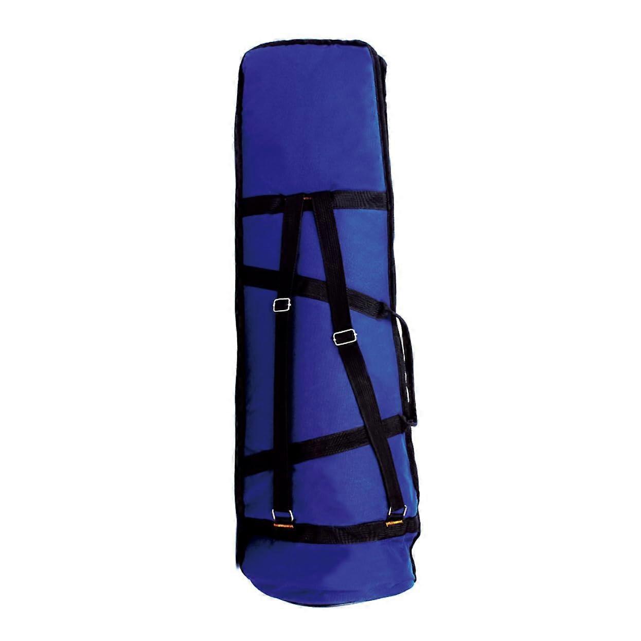 Trombone Bag Oxford Fabric, Large Capacity, Adjustable Straps, Durable, Blue