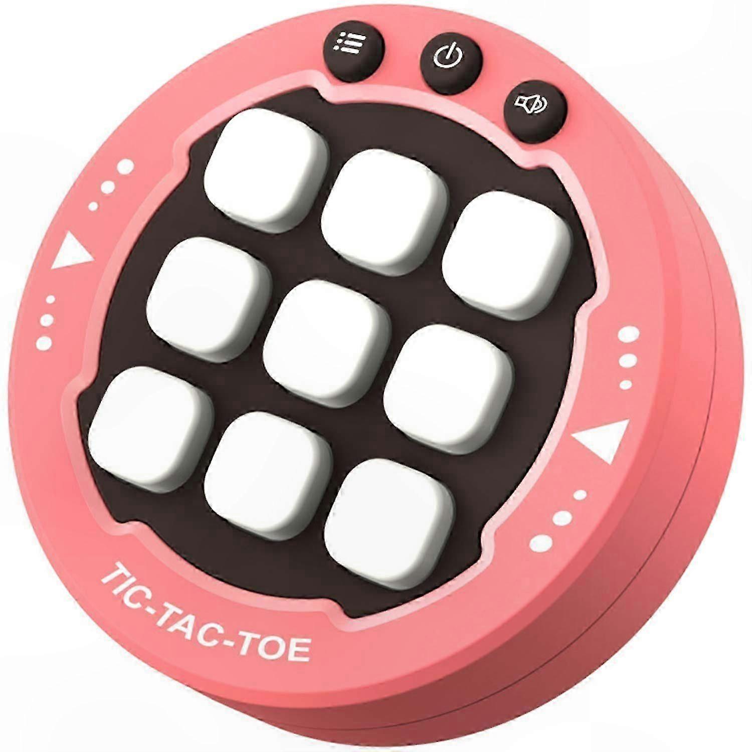 Handheld Tic Tac Toe Puzzle Game for Kids - Fun Learning Activity