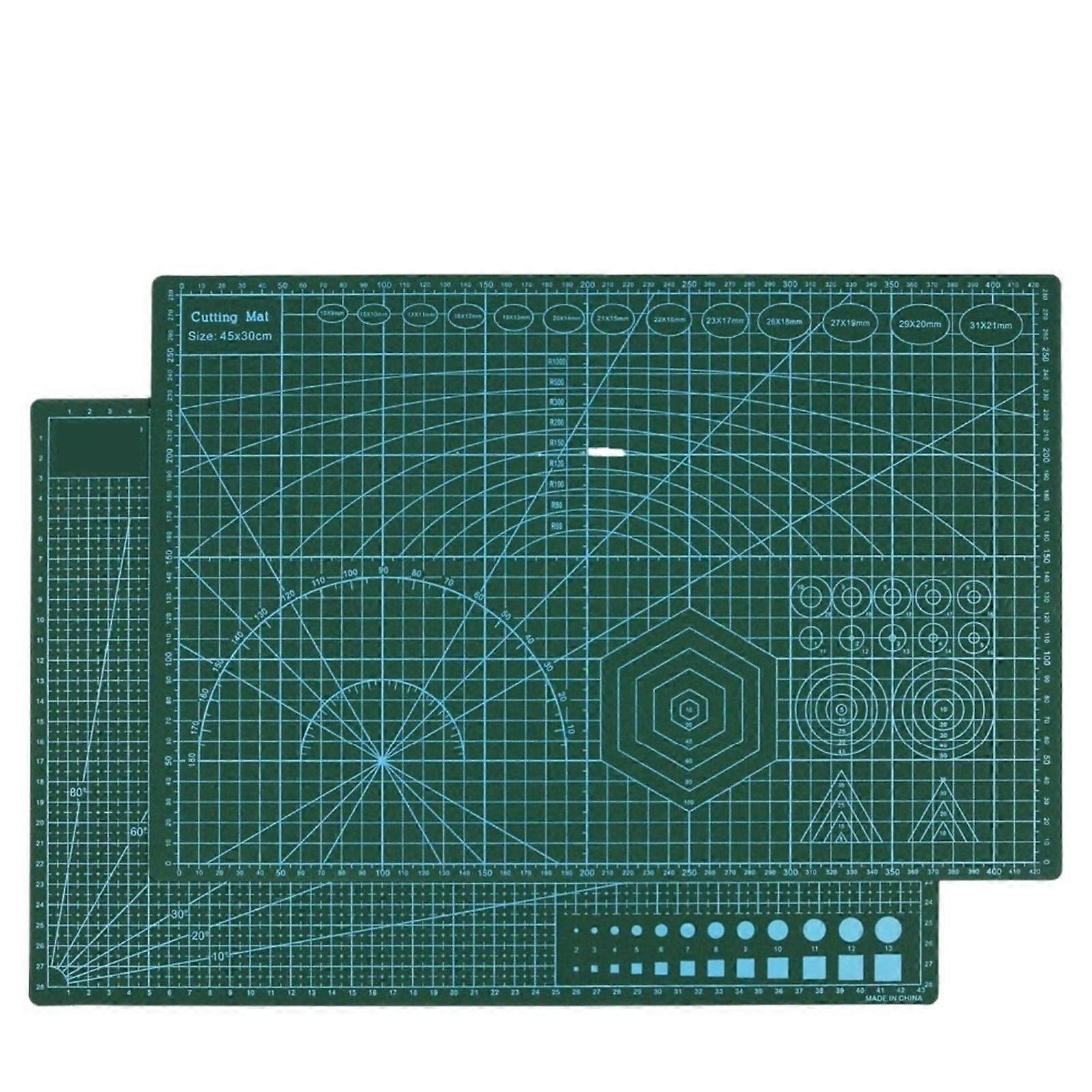 A3 Self-Healing Double-Sided Cutting Mat 5-Layer 45 cm x 30 cm for Quilting, Crafting, Scrapbooking, and Sewing Projects