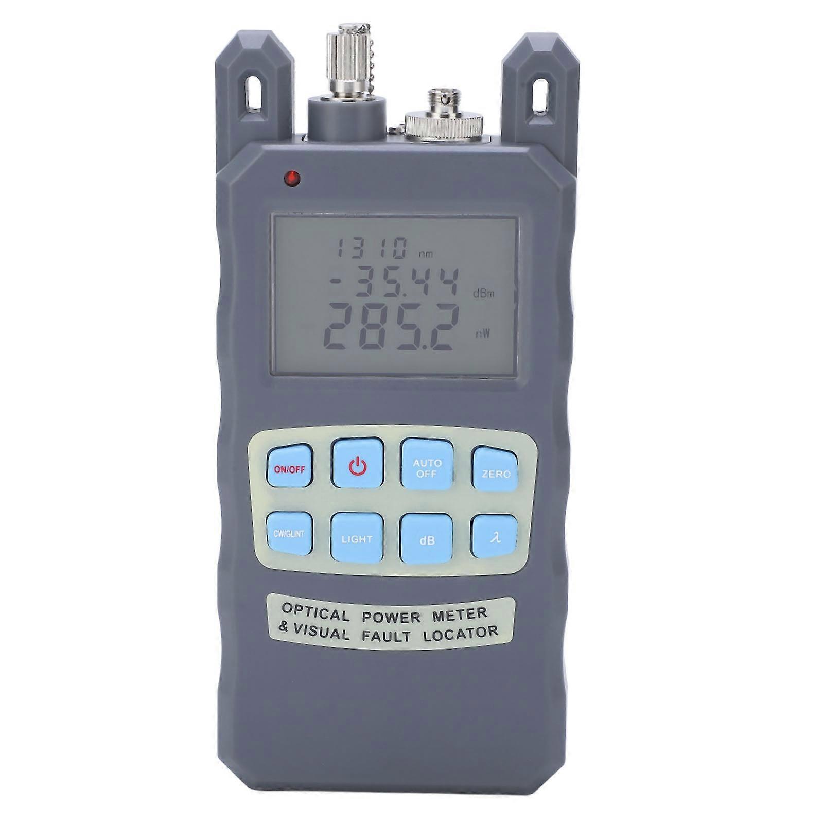 Optical Fiber Power Meter Portable Cable Tester SC FC ST Interface Visual Fault Locator 30MW 