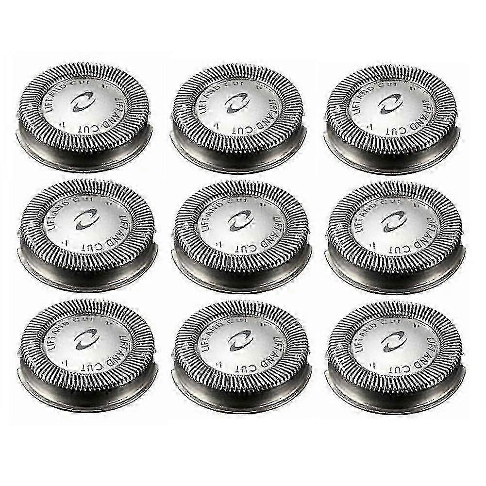 9 Pcs Replacement Shaver Head for Philips Norelco HQ3 HQ4 HQ55 HQ56 HQ6900 HQ6868 HQ5812 HQ6874 Razo