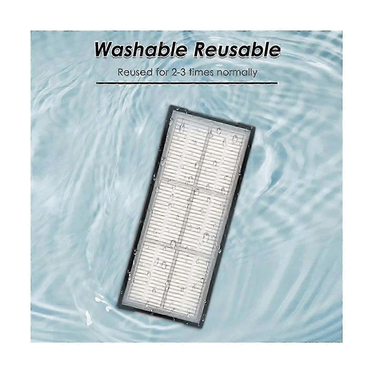 Replacement Accessories Kit for S8 Pro Ultra/S8+/S8 Vacuum Cleaner Filter Main Side Brush Mop Dust