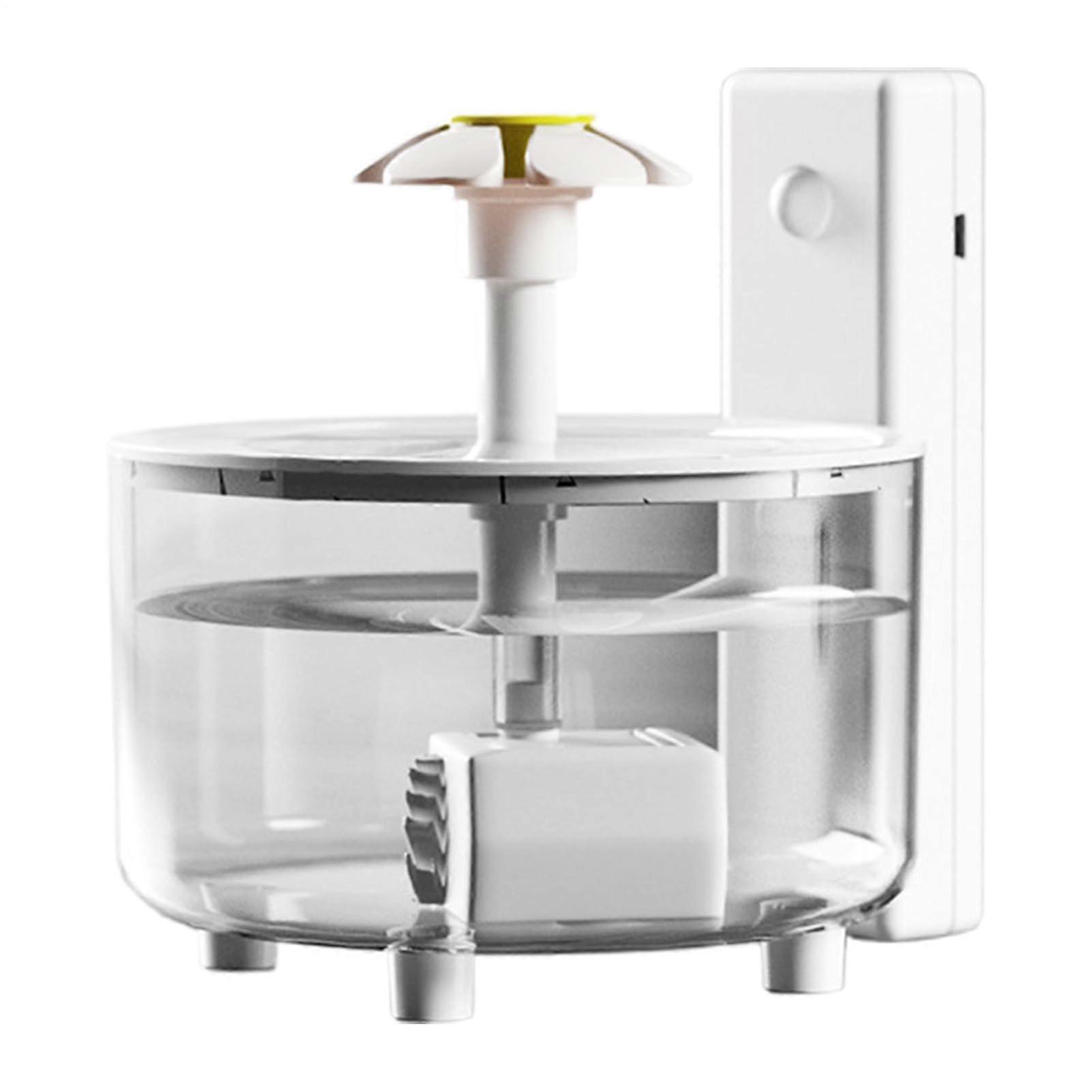 Wireless Cat Fountain, Motion Sensor Waterer, Quiet Operated, 53Oz, Ideal for Cats, Dogs