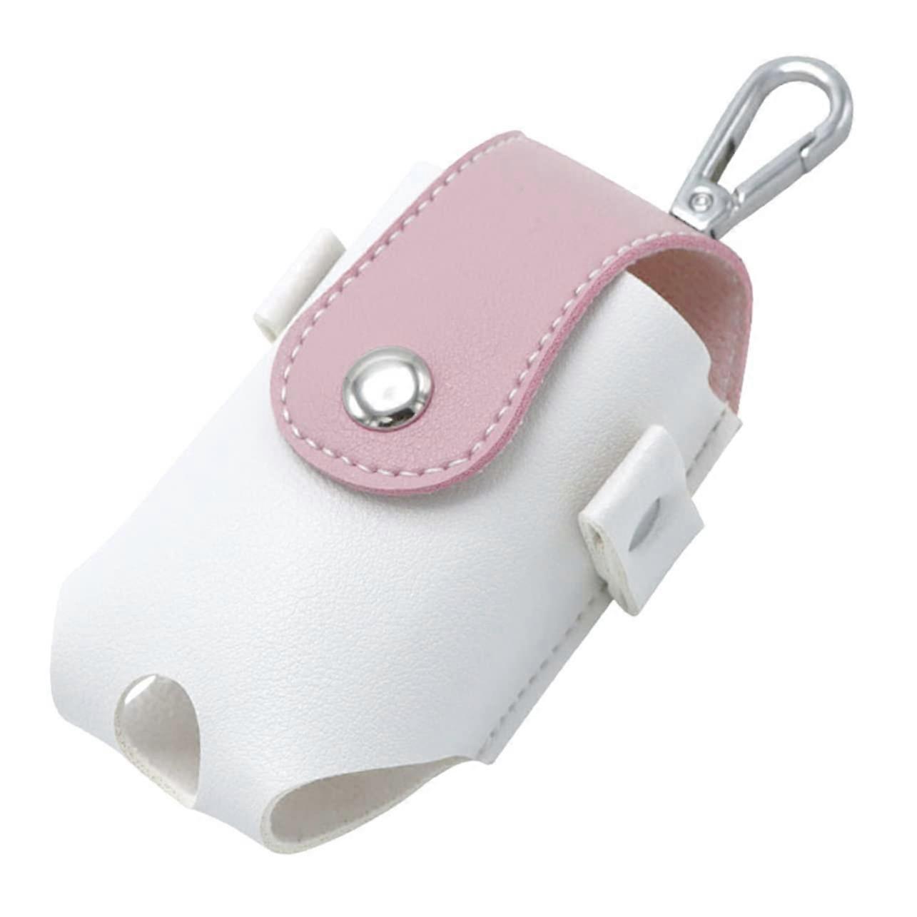 Golf Ball Storage Bag PU Portable Golf Ball Pouch with Belt Clip Durable Convenient Golfer Accessory for Quick Retrieval