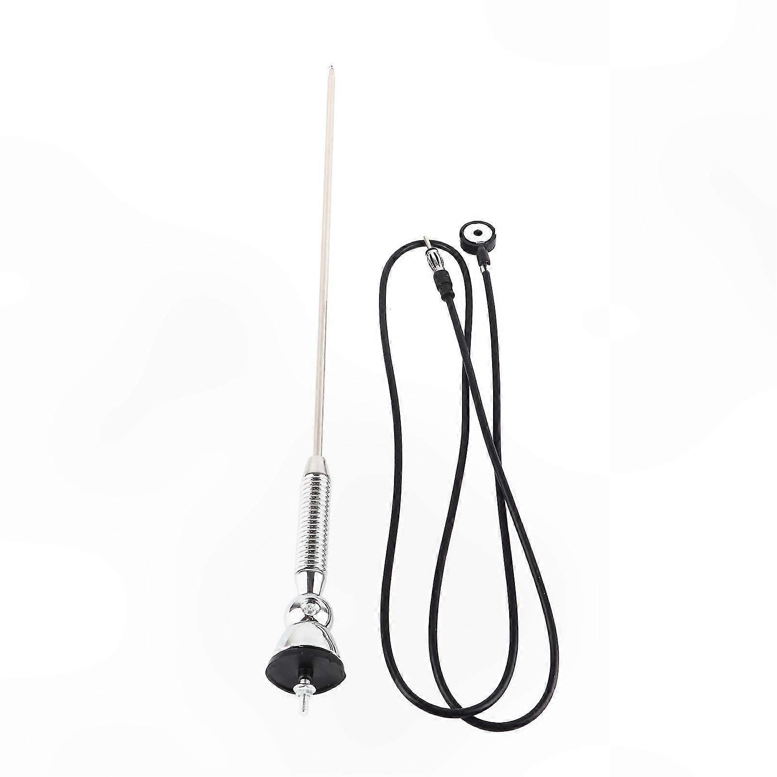 Antenne de voiture universelle de 18,5 pouces antenne radio AM / FM avec pivot à 180 pour le toit ou l’aile