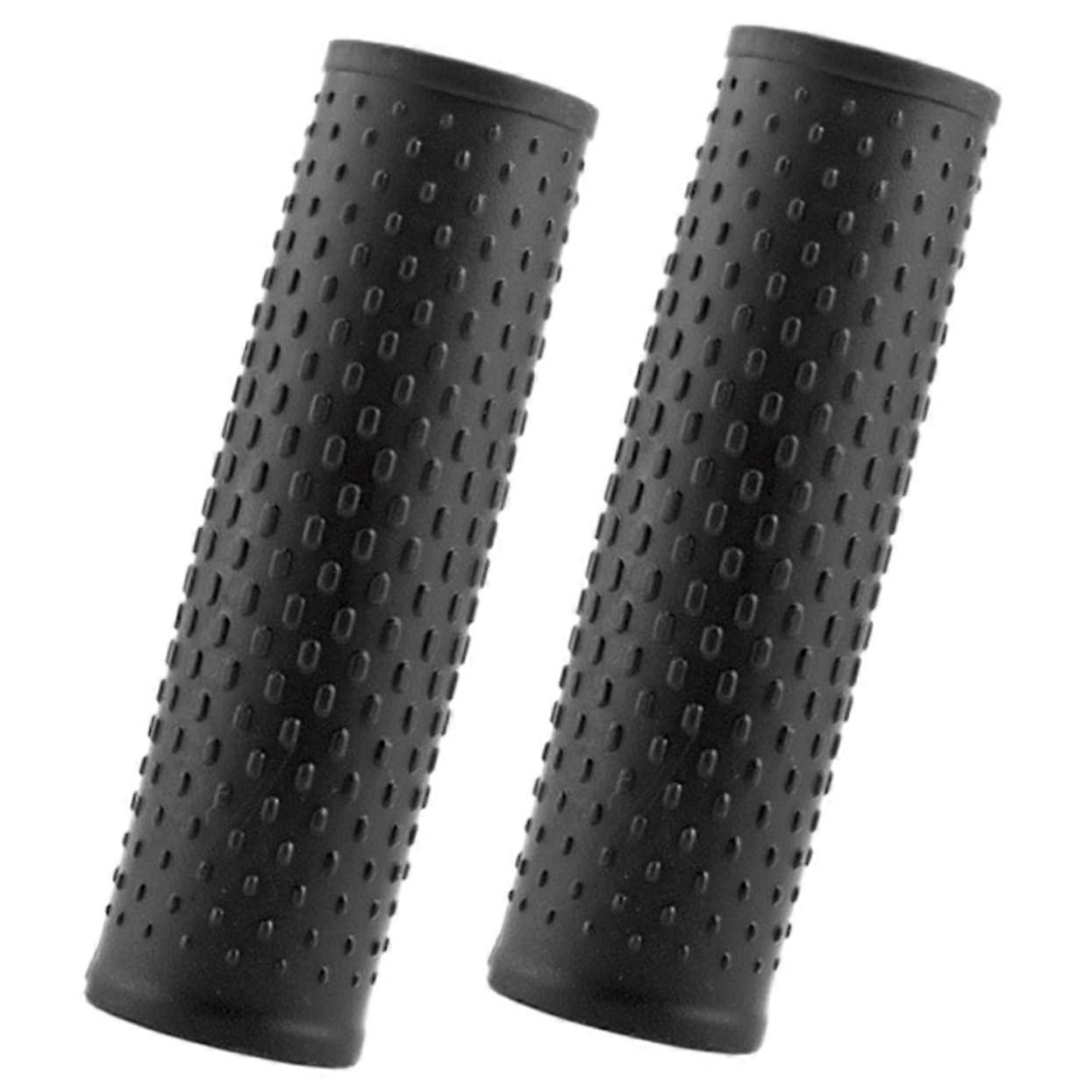 Electric Scooter Handlebar Grips 2pcs Nonslip Silicone Handlebar Covers Shockproof Handlebar Protectors Comfortable Riding Easy to Assemble