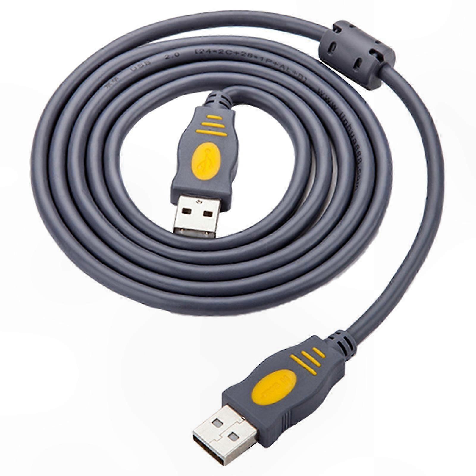 USB 2.0 Extension Cable with Shielded Connectors for Printers, Modems, and Hard Drives