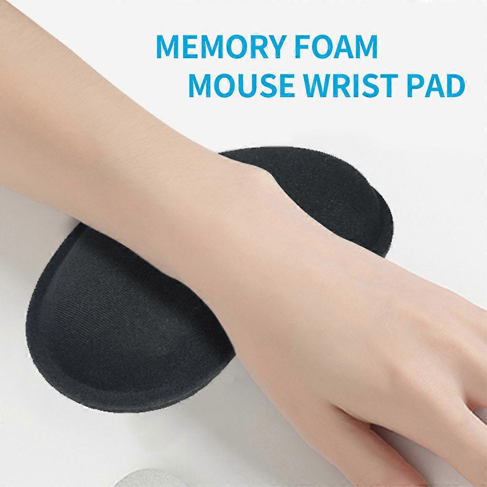 Ergonomic Mouse Wrist Rest Soft Memory Foam Mouse Wrist Pad Portable Anti-slip Wrist Pad Wrist Support Pink