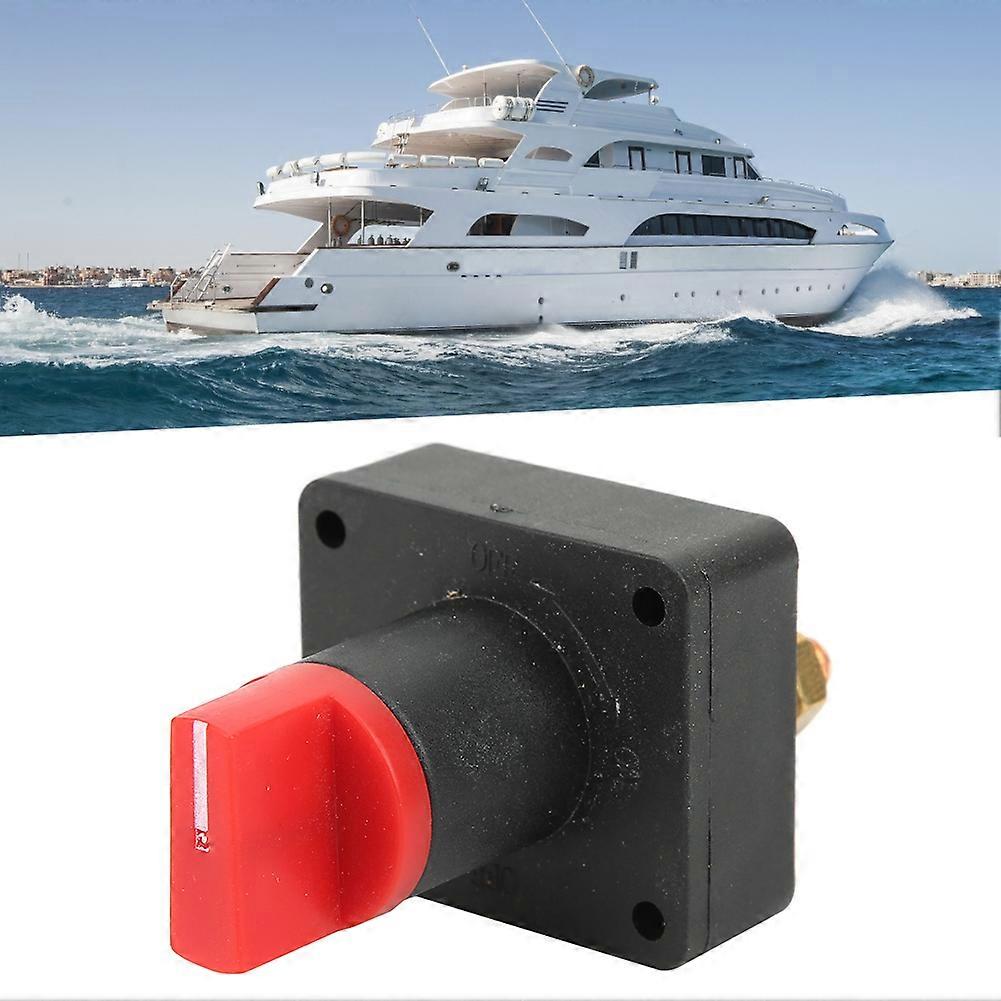 300A 60V DC Battery Disconnect Switch ABS Red 6mm Screw