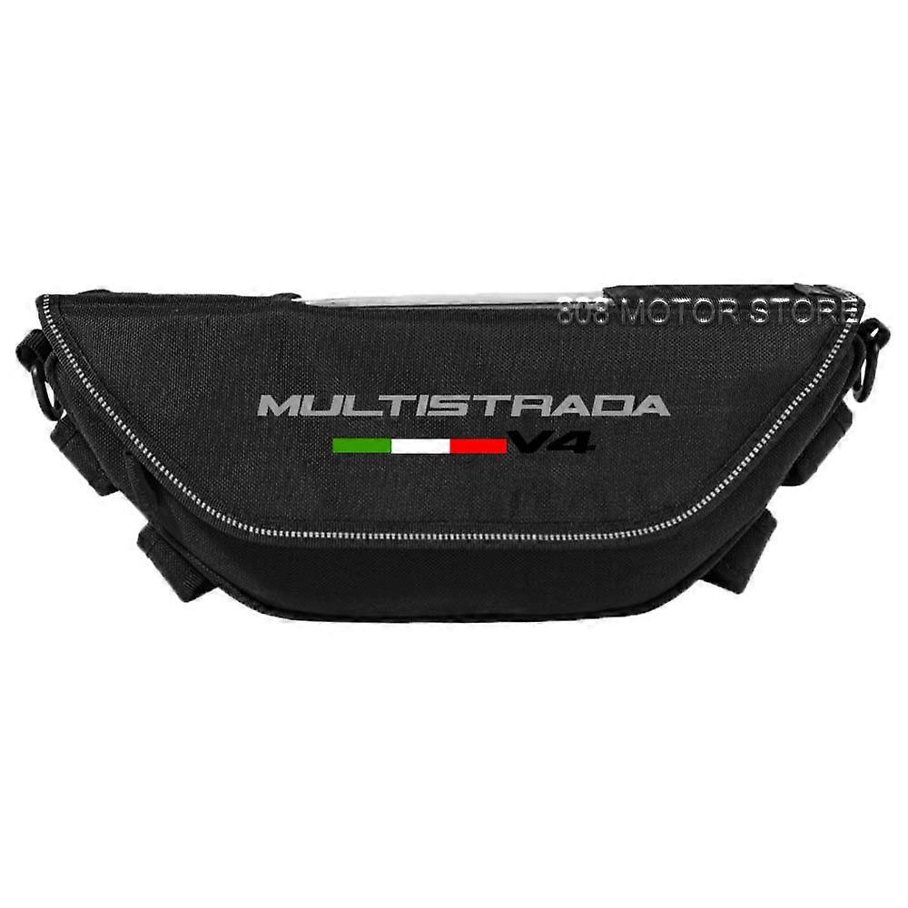 For Multistrada v4 v4 Rally Motorcycle accessories tools bag Waterproof And Dustproof Convenient travel handlebar bag -5