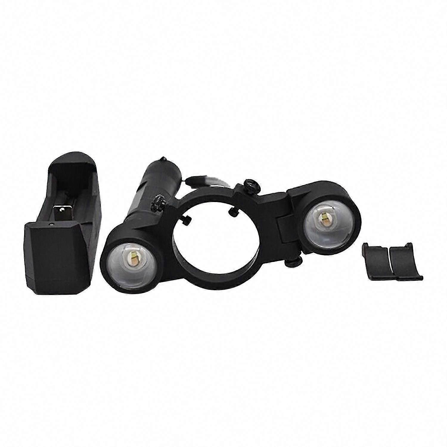 Adjustable Spray Gun LED Fill Light for Night Painting Work, 3 Modes, 3M Cable