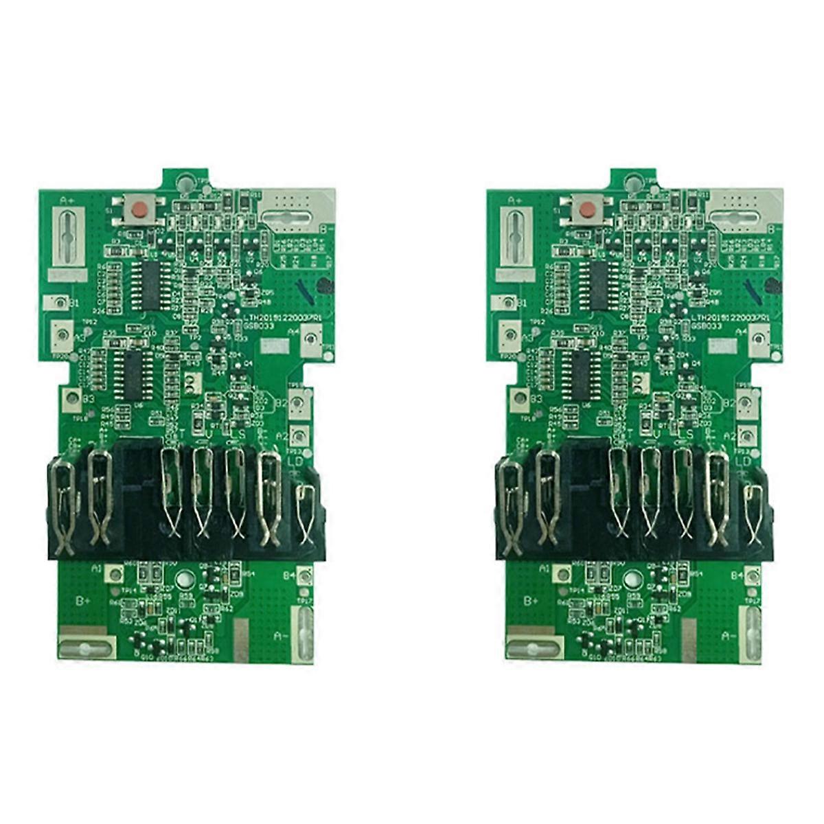2X BSL36A18 Lithium-Ion Battery Protection Board PCB Board for 36V 18V MultiVolt MV Lithium-Ion Batt