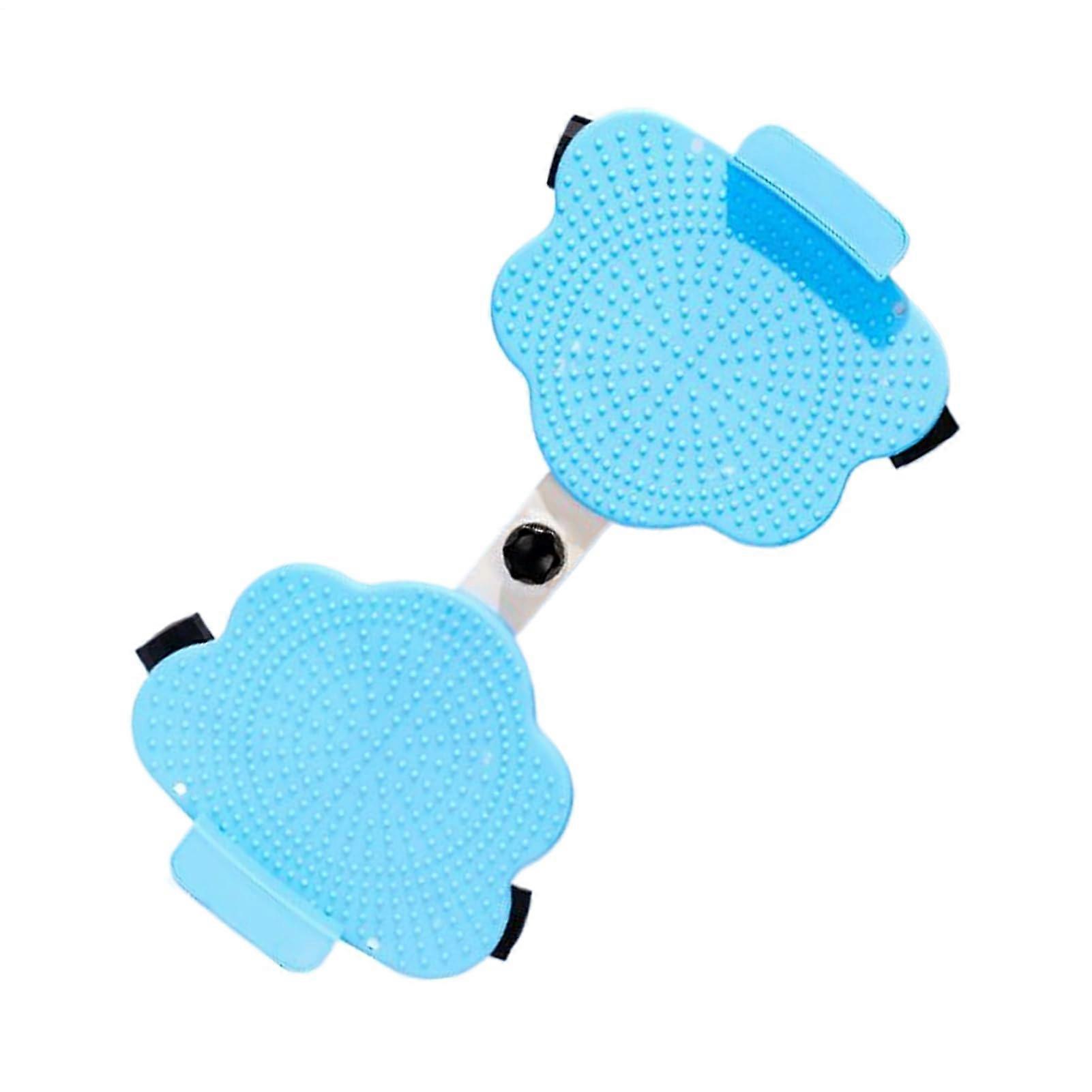 Waist Twist Board Adjustable Smart Waist Twist Machine Portable Home Gym Equipment For Strength Training Offices Blue