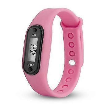 Step Count Activity Tracker Fitness Sport Watch Wrist Pedometer LCD Adult Kid