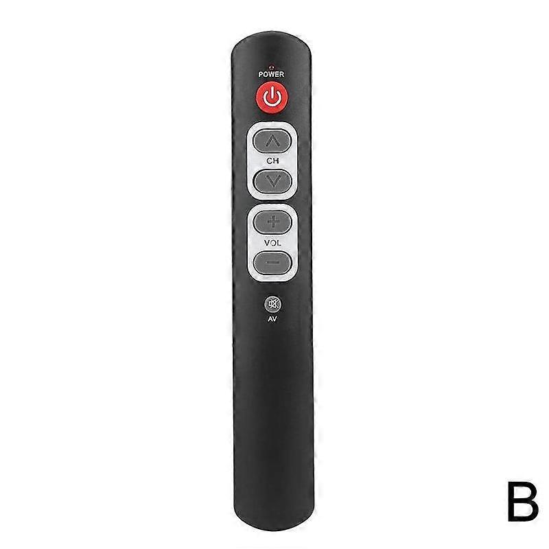 6-Key Universal Learning Remote Control Replaces STB DVD VCR HIFI DVB with 10M Range Easy Setup