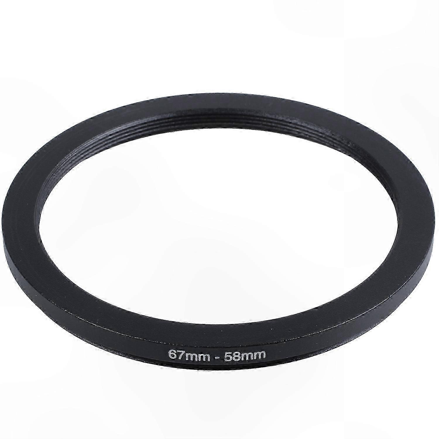 67mm to 58mm Step Down Ring Adapter for Camera Lenses