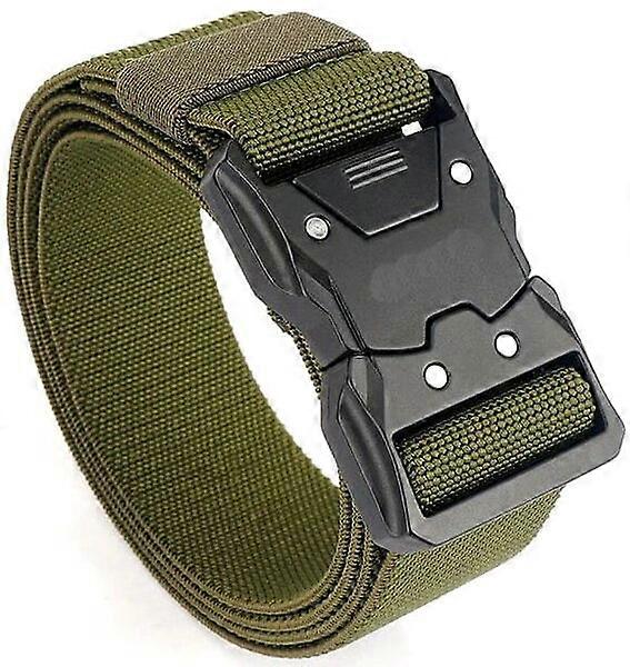 Men's fabric belt H1, made of polypropylene nylon, with a durable light locking system