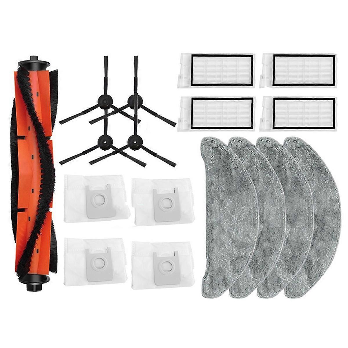For Eve Plus SDJ01RM XCLEA H30 Plus Vacuum Cleaner Main Side Brush Filter Dust Bag Mop Cloth Consumables Replace
