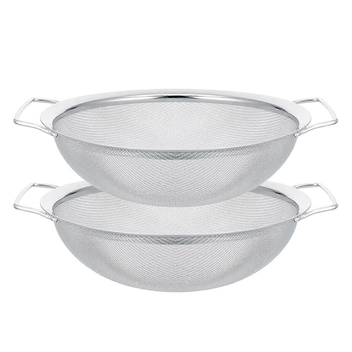 Paint Strainer for 5 Gallon Bucket, 2 Pack Stainless Steel Fine Mesh Screen, Reusable Paint Filter, Paint Funnel Filter