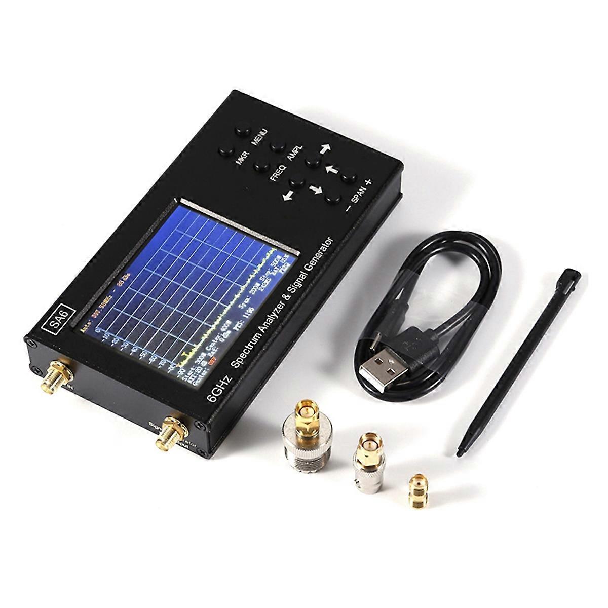 محلل الطيف المحمول SA6 واي فاي مختبر CDMA 35-6200 ميجا هرتز إشارة 6G اختبار محمول
