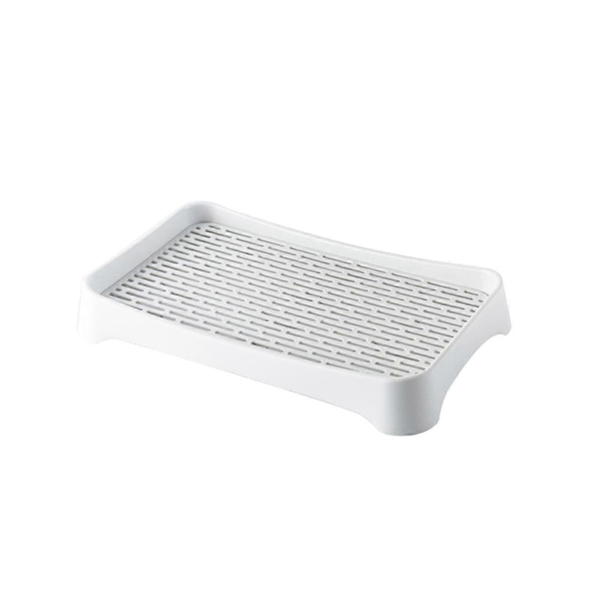 Kitchen Soap Tray,Double Layer Sink Organizer for Kitchen/Bathroom,Soap and Sponge Holder with Deta