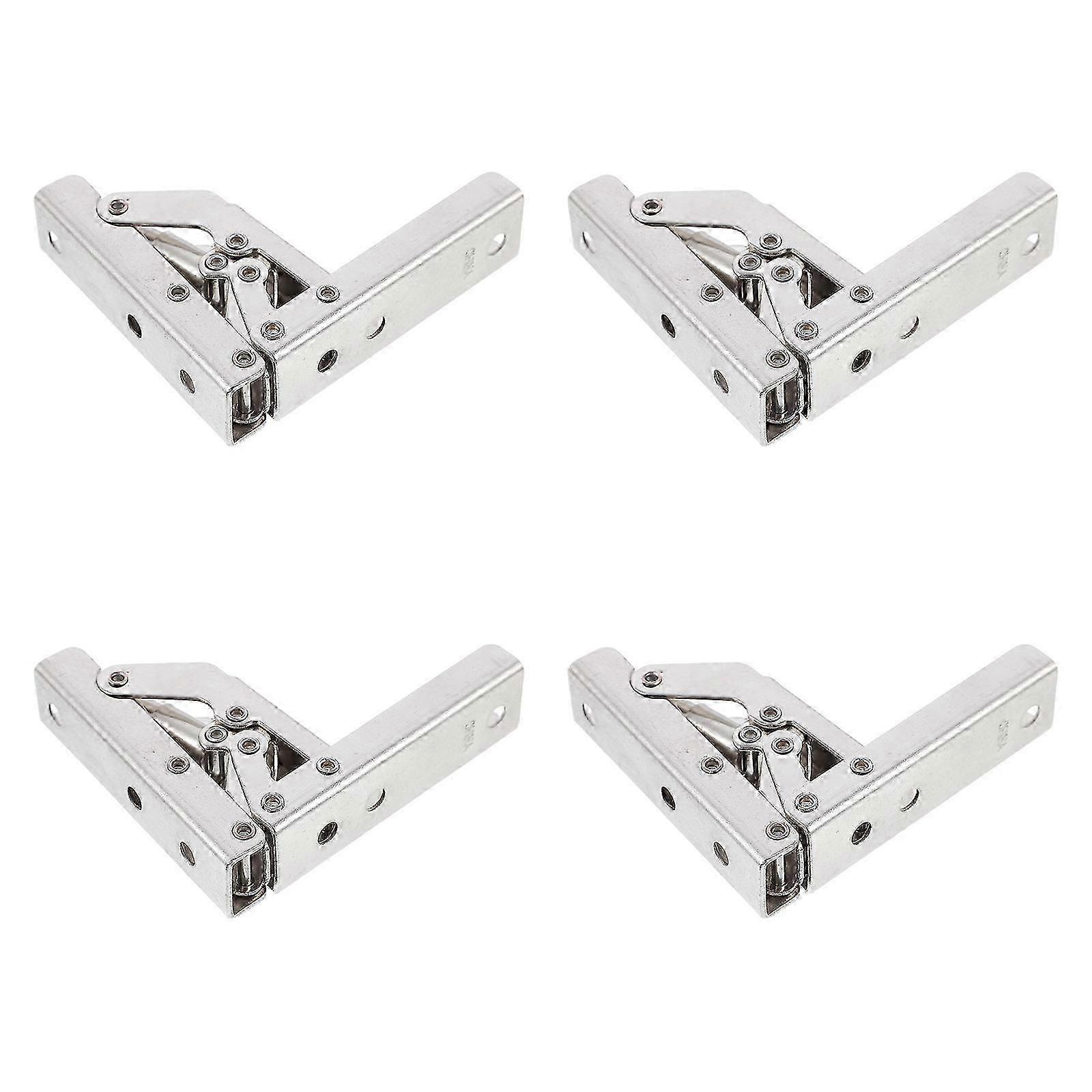 Smooth-operating hinges 4pcs for furniture cabinets