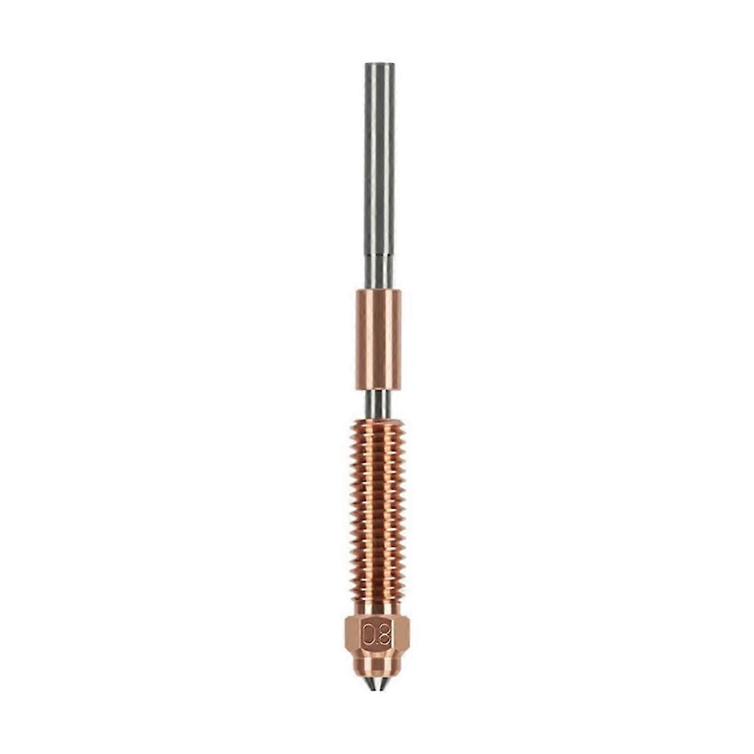 High-Flow Printing Upgraded Nozzle K1C Chromium Zirconium Copper Nozzle for K1 Max V3 3D Printer Hot End-0.8mm