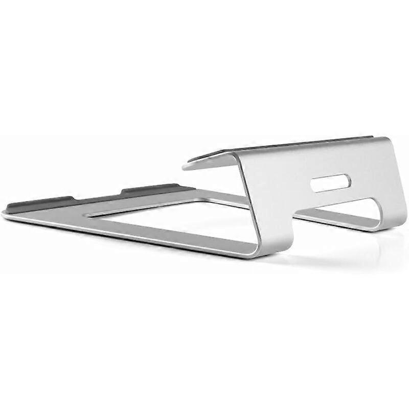 Aluminum Desktop Stand for All Laptops (Silver)