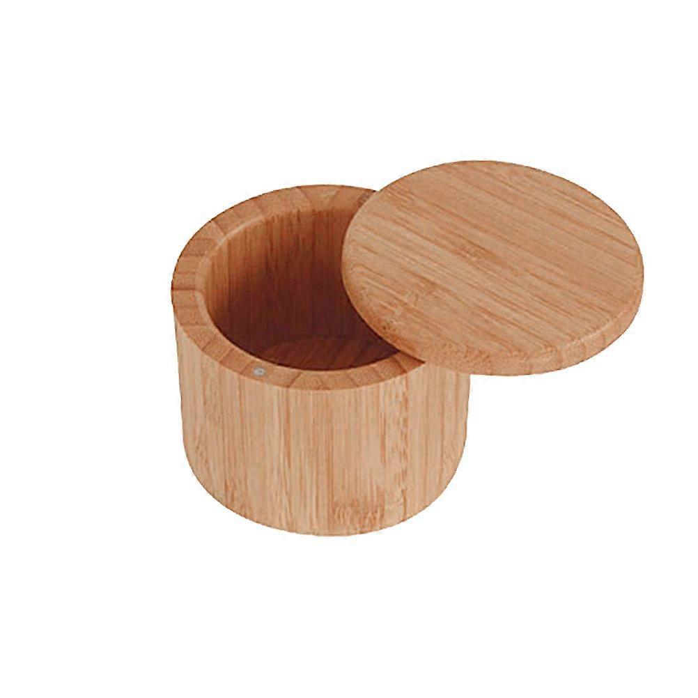 Bamboo Storage Box for Seasoning Storage with Lid