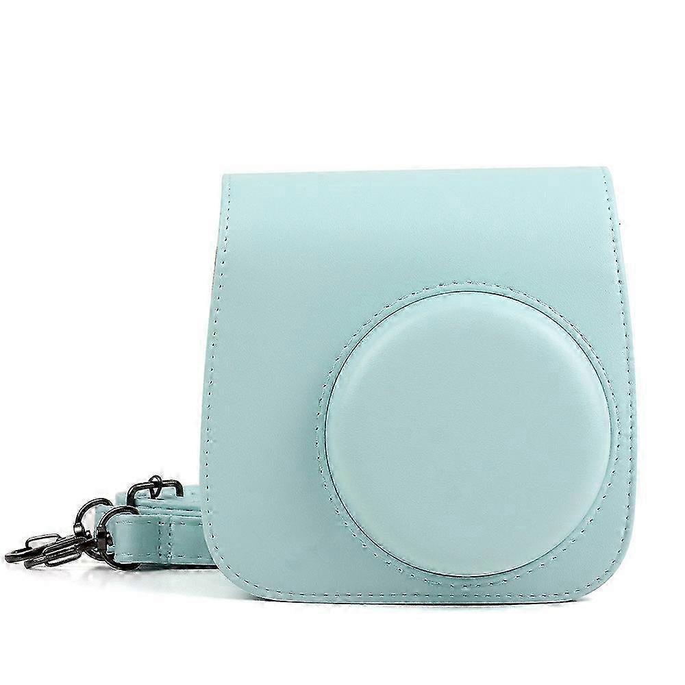 Shoulder Camera Bag Protective Case Colorful Forest Patterns Leather Camera Bag for Fujifilm Instax Mini 8/ MINI8+/ 9