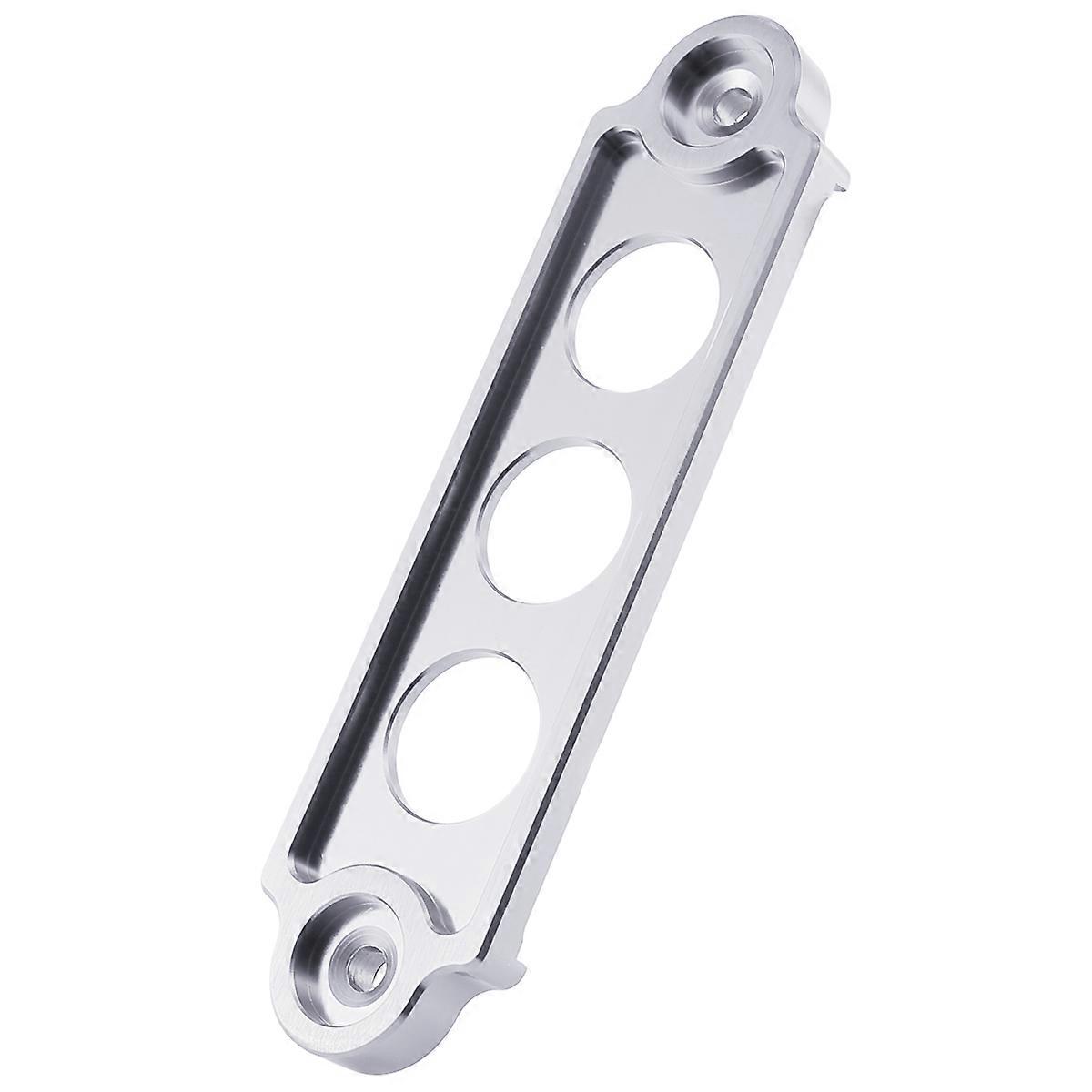 Fixing Aluminum Alloy Battery Rack Vehicle Maintenance Battery Holder Silver Battery Fixing 1Pc