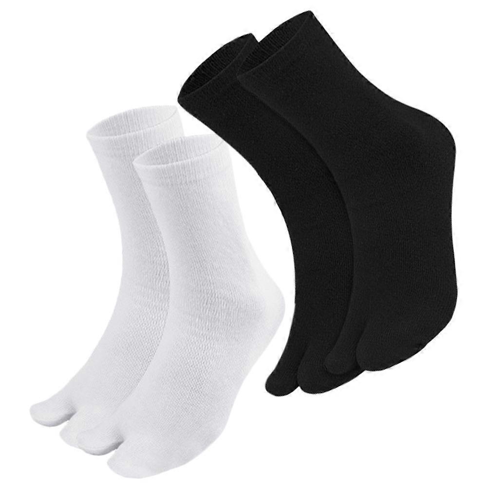 Toe Socks Women Silicone Toe Separated Socks for Home Use 6Pairs Non-Skid