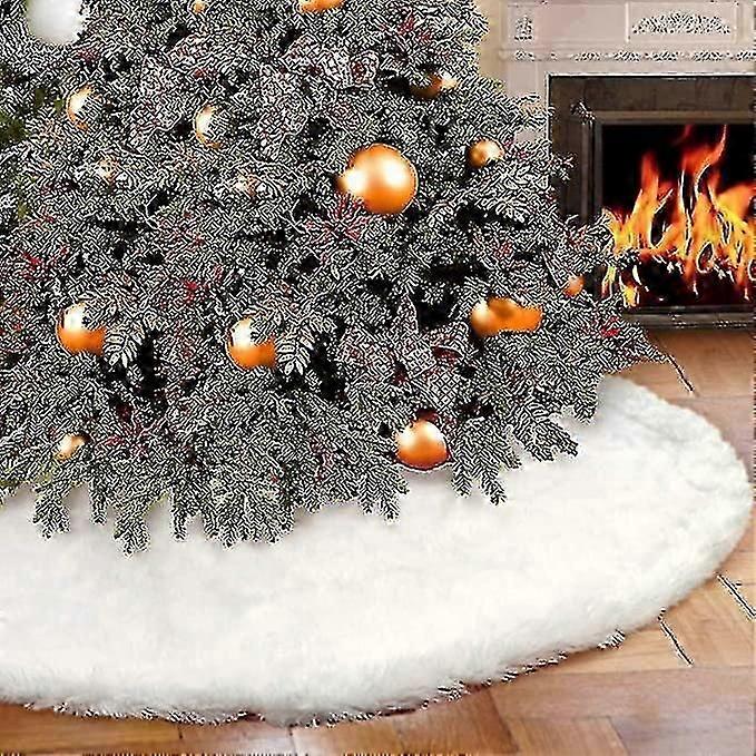 クリスマスツリースカート雪のクリスマスぬいぐるみツリースカート冬の装飾マット
