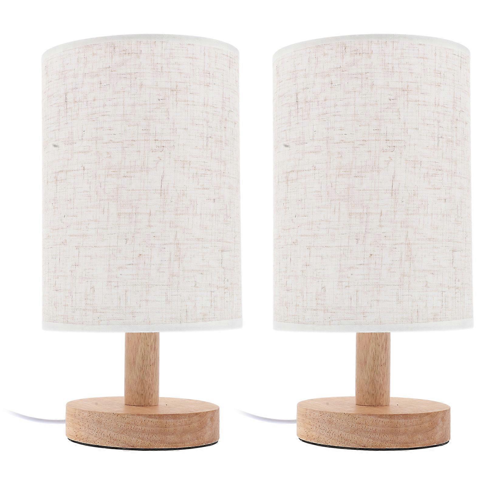 Warm Bedside Lamp Nightstand Decor Table Lamp for Bedroom 6Pcs