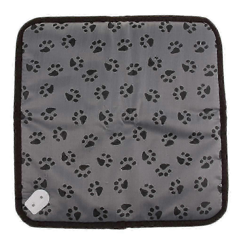 Pet Heating Pad,dog Cat Electric Heating Pad Waterproof Adjustable Warming Mat 45*45cm