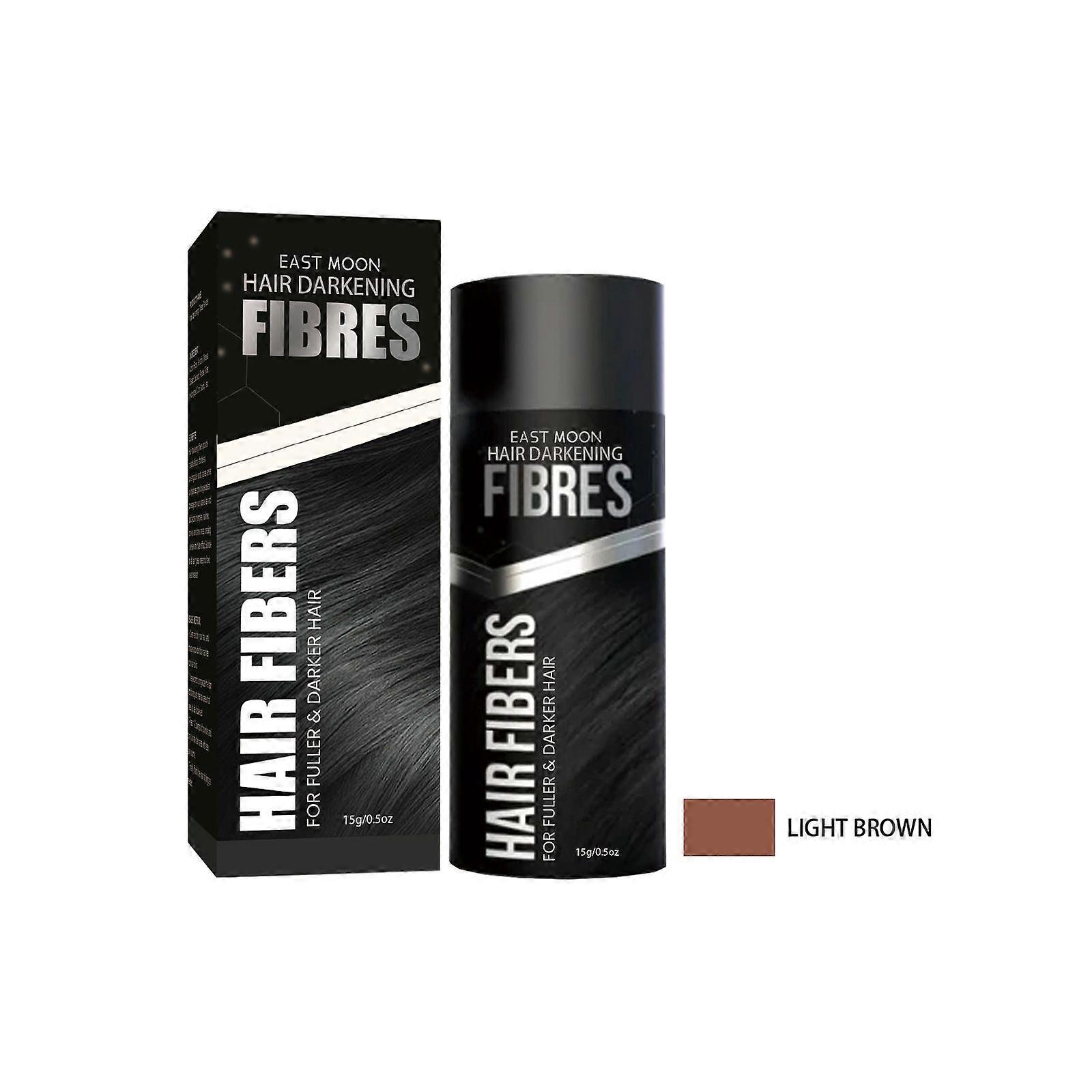 Keratin Hair Fibers for Men & Women - Fill In Fine or Thinning Hair, Instantly Thicker, Instantly Thicker, Fuller Looking Hair, 15g