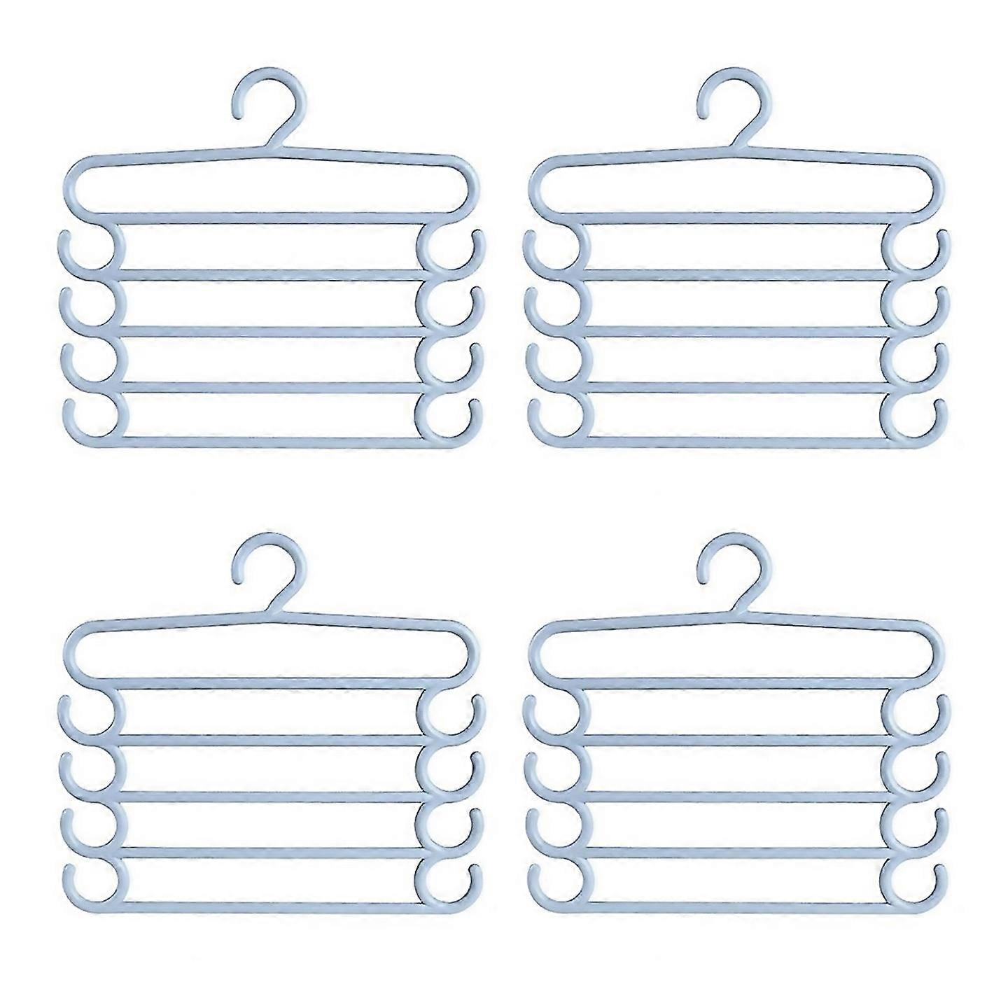 For Pants Rack Multifunctional Household Saving Space Clothes 5 Layers