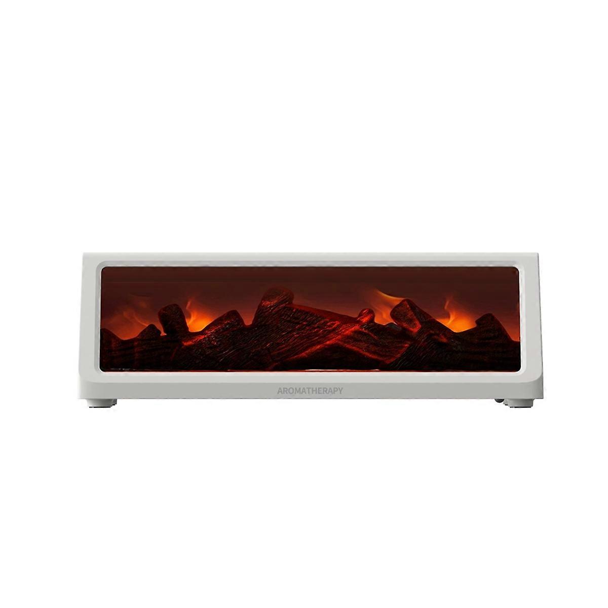 Fireplace Flame Humidifier Simulated Fireplace Flame Humidifier Desktop Simulated Wood Flame Aroma Diffuser