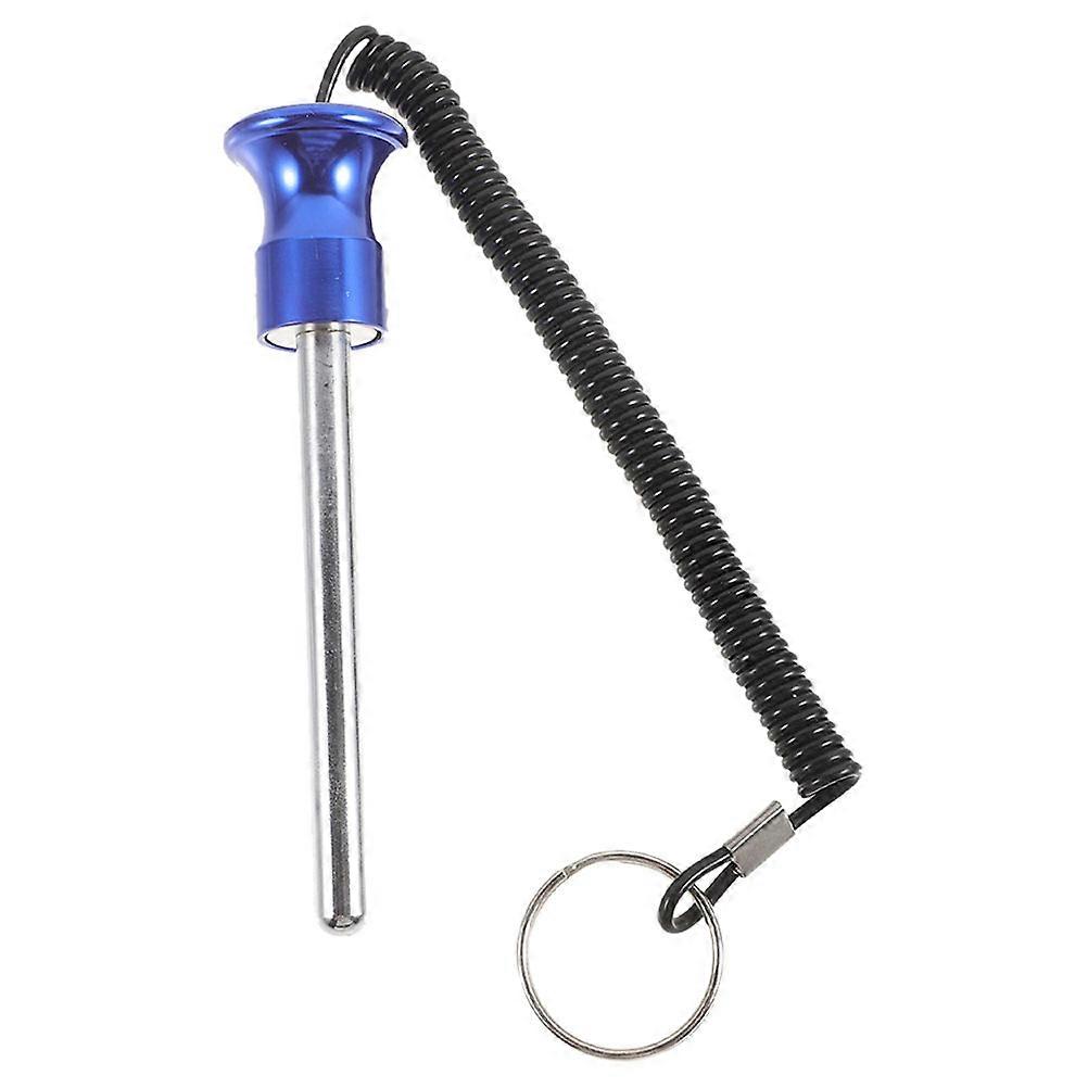 Weight Stack Pin Gym Machine Pin for Exercising Use 4Pcs Blue Aluminum