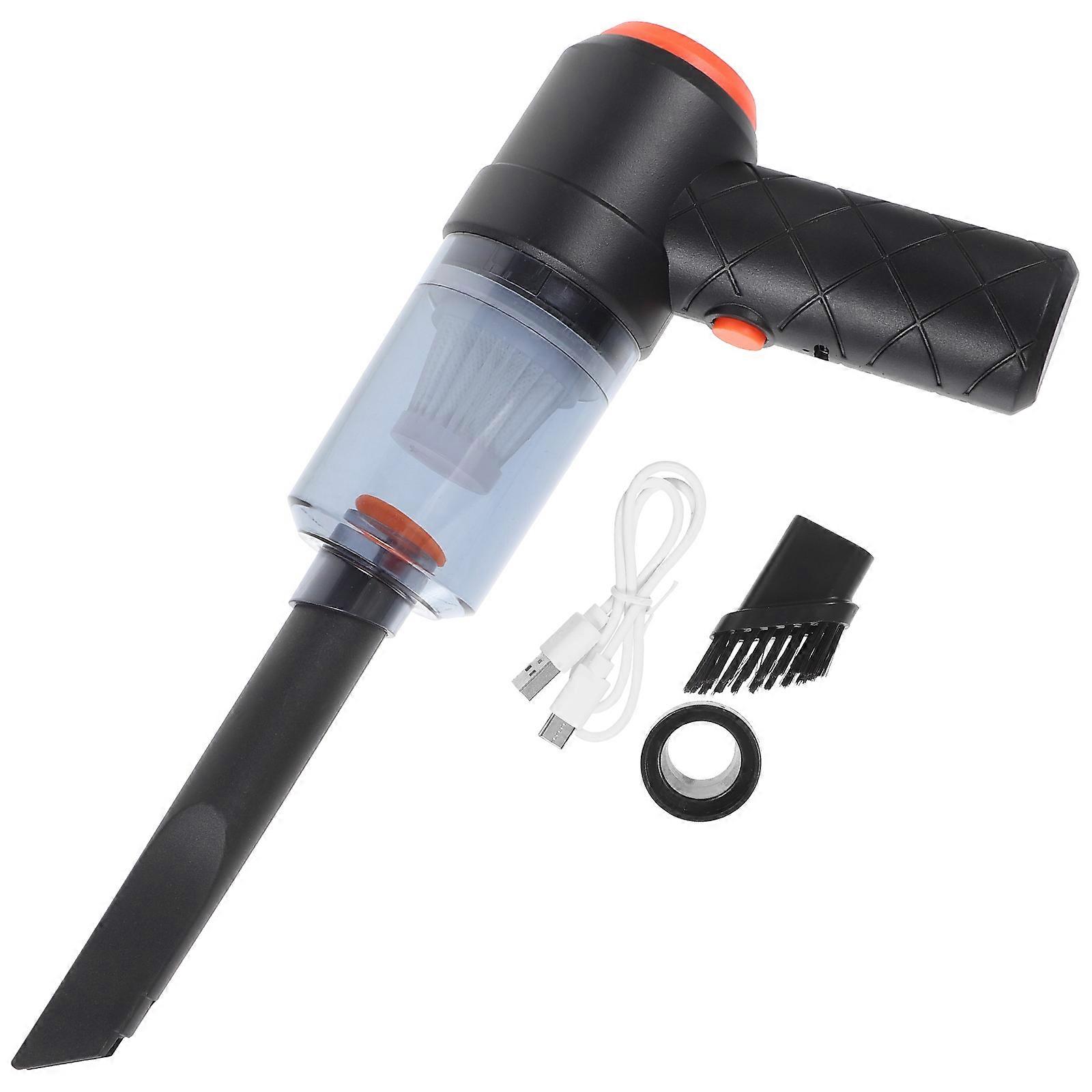Compact Wireless Vacuum Cleaner For Efficient Car And Home Dust Removal In Black Color - 1 Set