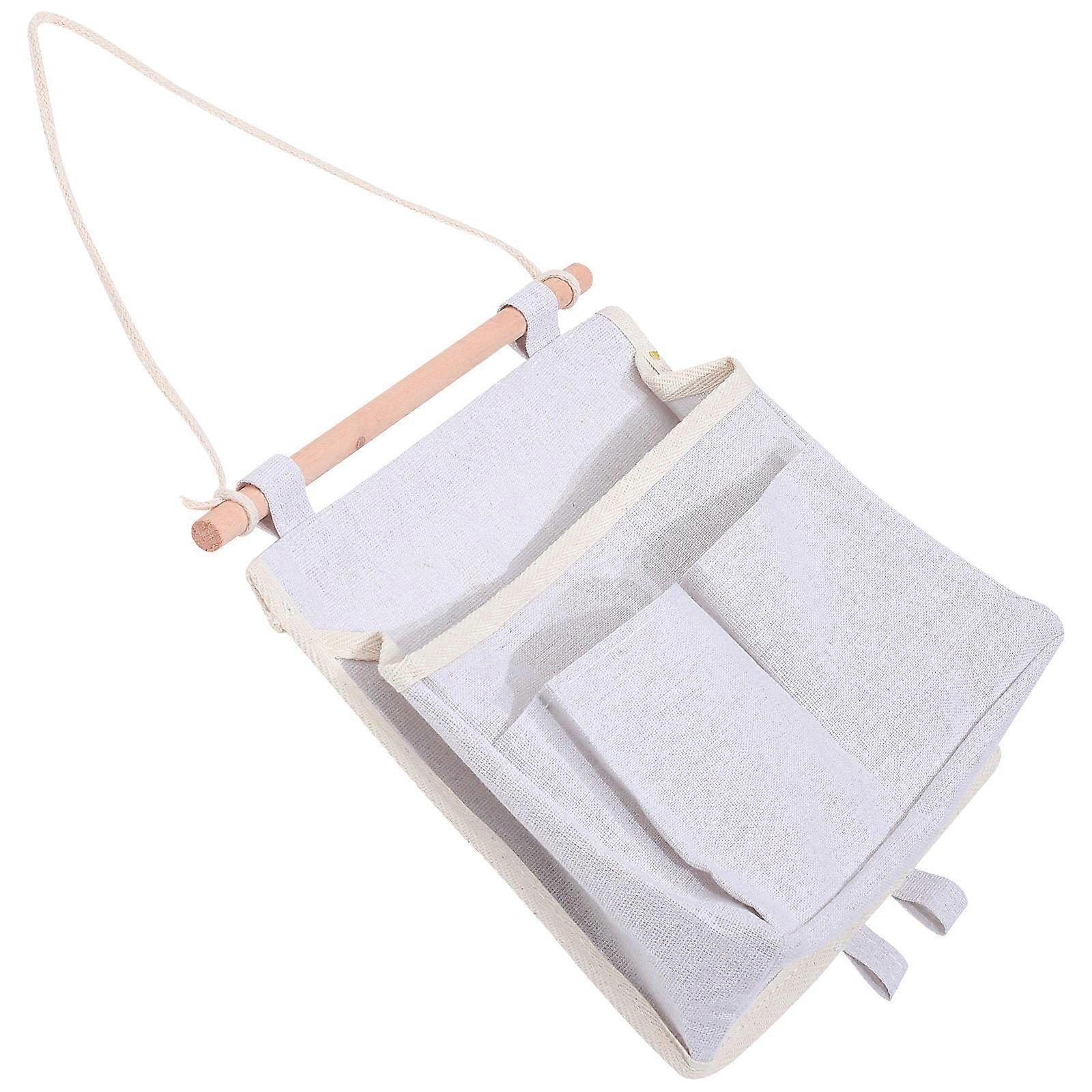 2Pcs Wall Hanging Storage Bag for Home Sundries Organizer Use